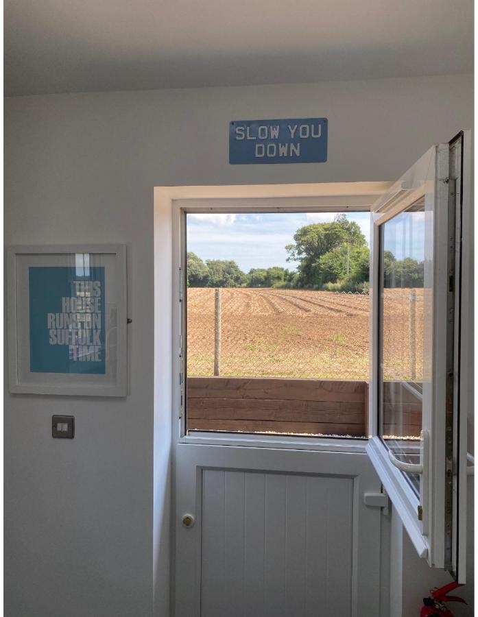 Near Woodbridge The Annexe Eyke Fantastic Views With Dog Secure Garden And Paddock Villa Exterior photo